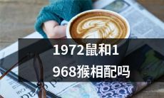 1972年生的鼠和1968年生的猴是否具有相适配性？