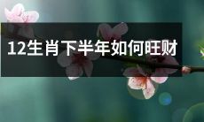 了解12生肖下半年的财运如何，如何通过方法和技巧让自己的财运更加旺盛？