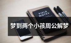 在梦中遇到两个孩子并得到周公解梦的奇妙经历