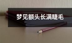 亲身体验:我在睡梦中惊奇地发现自己的额头长出了茂密的睫毛!