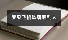 做梦扑朔迷离，身处众人中，惊见飞行器失事摔落贴身，惊险一幕令人心惊胆战！