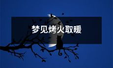 在梦中经历温馨的冬日时光：我梦见在寒冷的天气中烤火取暖，随着炉火的温暖和舒适，我感受到内心深处的渴望被满足了