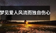 在梦中遇到风流爱人并感到孤独悲伤的心情
