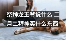 二月二祭拜龙王爷，到底需要准备哪些供品购买？同时，祭拜期间有哪些祈求语和祈祷仪式呢？