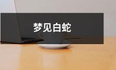 在梦中遇见一条神秘的白蛇：探寻梦境中的象征含义和神秘符号