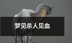 做梦经历杀人场面，目睹血流如注的惊心一幕