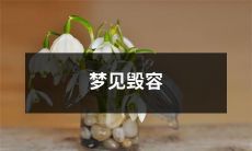 梦见自己容貌被毁，脸部变形，外貌丑陋，无处躲藏的噩梦经历