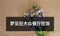 在公共用餐场所做梦：身处大众餐厅品尝美食的奇妙经历