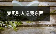 在梦中经历别人给予我的礼物：深入探讨梦境意义的意象和象征意义