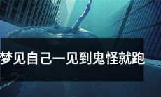 当我梦见自己在梦中遇到可怕的鬼怪时，立刻惊慌失措地逃跑的经历