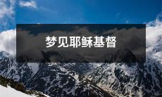 在一场神圣的梦境中见到了耶稣基督的史诗般的故事