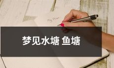 梦见清澈水塘和繁盛鱼塘，在梦中领略水上生态系统的美妙之旅