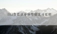 1962年出生属虎本命年的人，应该佩戴哪些幸运的物品或八字配饰来提升吉祥运势？