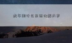 虎年用什么东西化解太岁