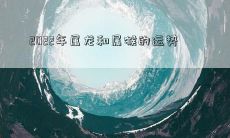 2022年属龙和属猴的运势
