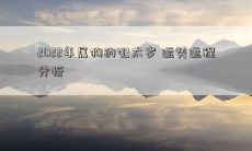 2022年属狗的犯太岁 运势运程分析