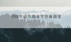 2022年虎年起名字生肖起名