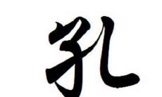 孔姓的男孩子取名大全