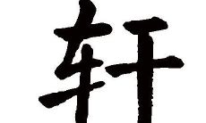 好听带轩字的男孩名字