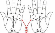 手掌算命-手掌纹图解女 手掌算命-手掌纹图解男