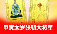 1974年甲寅太岁神张朝大将军