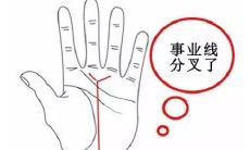 事业线的手相分析